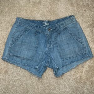 Blue Denim Shorts